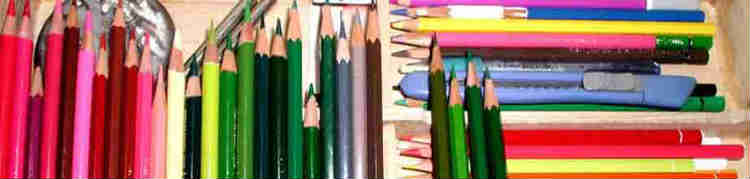 色鉛筆の写真