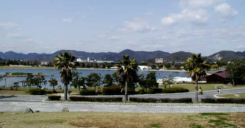 赤穂海浜公園赤湖