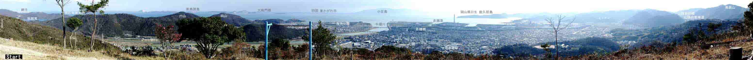 雄鷹台山パノラマ
